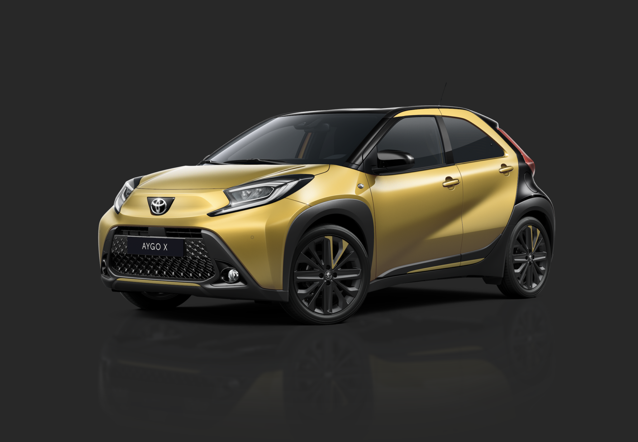 Toyota Aygo X Air Edition goes for gold